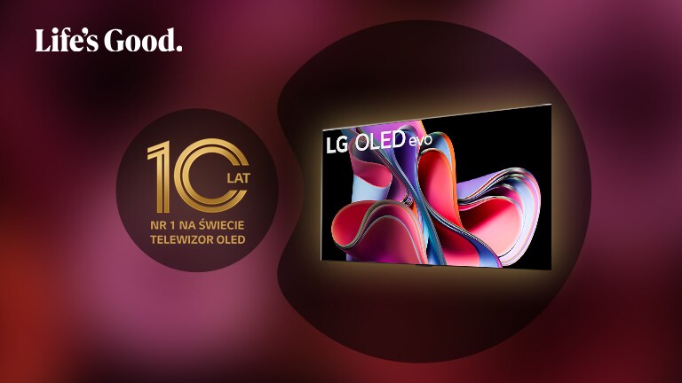 10 lat telewizorów LG OLED